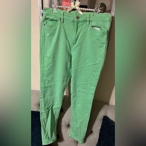 Ralph Lauren Women Jeans Light Green; Size: 10; Used